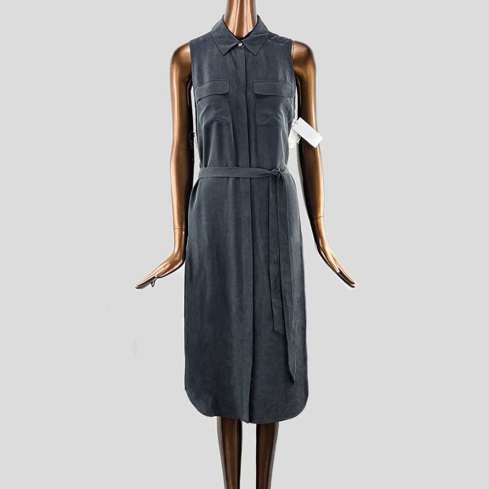 Equipment Belted Shirt Dress